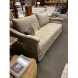 Eichholtz Sofa Marlborough 3 Seat Finished In Panama Natural Linen 222 x 108 x 89cm