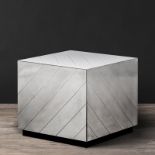 Defender Side Table A Sleek And Modern Manifestation Of Aluminium, The Defender Uses Angular Lines