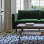 Henry Three 3 Seater Velvet Sofa – Emerald Green Henry by Christiane Lemieux is a contemporary