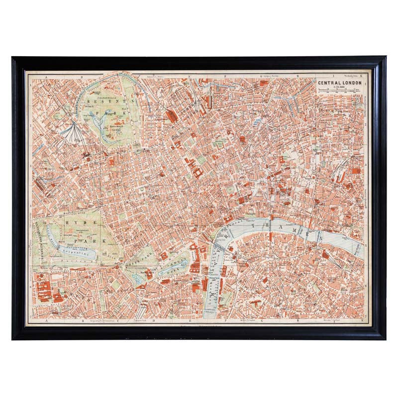 Capital Map London These Unframed City Maps Pay Homage To Each City’s History And The Life Stories - Image 2 of 2