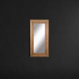 Moulding Mirror Handcrafted In Genuine English Reclaimed Timber, The Rectangular Moulding Mirror Has