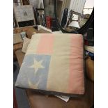 Stars And Strips Flag Floor Cushion 85 X 86cm