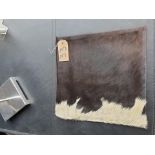 Cushion Cowhide Leather Cushion Cover 100% Natural Hide Handmade Cover (Style PR435 x1) 35cm RRP £