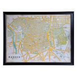 Capital Map Madrid These Unframed City Maps Pay Homage To Each City’s History And The Life Stories