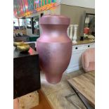 Vase Baroque A Tall Baroque Style Goblet Vase Is A Stunning Accent Piece In The Living Room, Kitchen