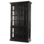 Waltham Display Cabinet / Bookcase Reminiscent Of A Vintage English Phone Booth, The Beautifully