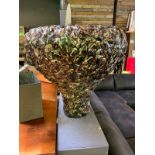 Cravt Original Vase Shell-Motive, Hight 75 Cm, Wide 80 Cm