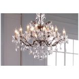 Crystal Chandelier Grey (Uk) The Iconic Crystal Chandelier Is A True Testiment To The Design