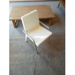 Boyd Eden Chair Sleek And Shapely, This Eye-Catching Chair Features A Fiberglass Shell And A