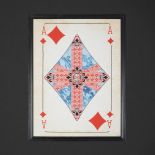 Cards Aces Diamonds Unframed A Stunning Addition To Timothy Oulton’s Cards Art Line, Detailed