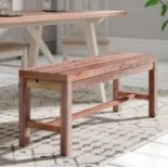Kitchen Wood Bench Solid Wood Bench The Hues And Tones Of The Wood On This Piece Are Stuuning 45cm H