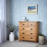 Rustic 5 Drawer Chest of Drawers Embrace Rustic Living And Indulge In The Warmth Of Wood With This