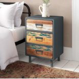 Nature 3 Drawer Bedside Table This Wood 3 Drawer Chest Offer Statement Look To Any Living Space