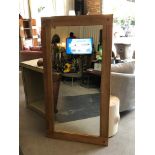 Oregon Oiled Oak Rectangular Mirror Simply Elegant The Oregon Wall Mirror Would Look Stylish As A