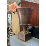 PTMD Collection Vase In Antigue Vintage Finish 38 X 55cm