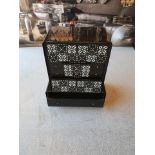 Shellshock Baby Bureau Desinged By Tracey Boyd A Beautiful Black Lacquered Compact Bureau With A