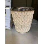 Cravt Champagne Coolers Steel Interior Wrapped In Genuine Penn Shell H23 diameter20cm