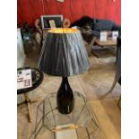 Bottle Lamp Special Limited Edition Complete With Shade 80cm