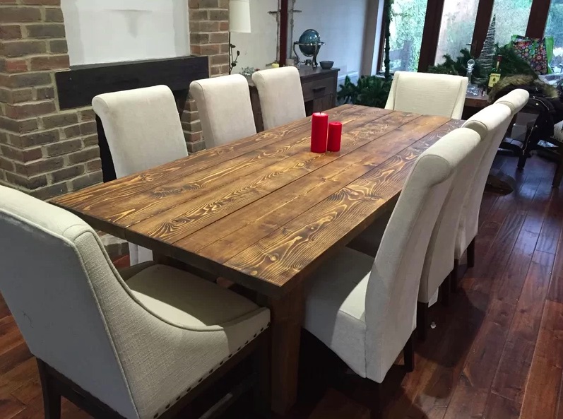 Rustic Dining Table This Dining Table Is Truly Unique While Crafting This Table Special Care Is