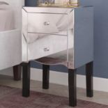 Venietian 2 Drawer Bedside Table Inspired By The Italian Venetian Period The Versatile Design Of
