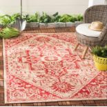 Classic Red/Cream RugInspired By Timeless Traditional Designs Crafted With The Softest Polypropylene