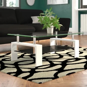 Coffee Table with Storage A Stylish And Transparent Collection That Gives An Impression Of Light And
