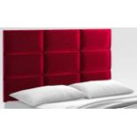 Upholstered Headboard Red Velvet Luxury Upholstery Fabric Headboard Transform Your Divan With This