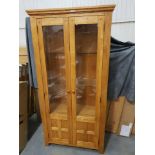 Solid Oak Wentworth Display Cabinet The Wentworth Collection Honours Traditional English