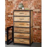 Industrial 6 Drawer Chest This Upcycled Industrial Range Is Amazing Each Piece Is Practical, Unusual