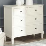 Cottage 4 Drawer Chest The Epitome Of Country Cottage Style, The Dresser Is Perfect For A Bedroom Or