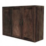 Timothy Oulton Tavern Blocky 3 Door Cabinet 159 x 51 x 113cm