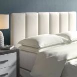 Upholstered Headboard Bold And Sleek This Plush Upholstered Headboard Is Minimalist Headboard That