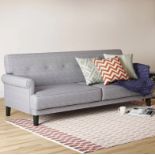 Scooped 3 Seater Sofa Bed A Classic Design Which Combines Contemporary Simplicity With Traditional