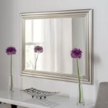 Contemporary Accent Mirror A subtle contemporary mirror with a 4mm silver float mirror to add a