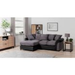 Manhattan Upholstered Sofa Charcoal 2 seater sofa is perfect for sinking into. Great for families,