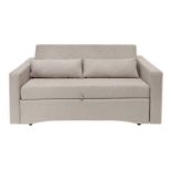 Natural Two Seater Sofa/Sofabed Smart lines, simple styling and dual functionality are the reasons