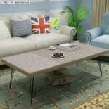 Grey Coffee Table Statement-Making Design And Mid-Century Inspiration And The Hallmarks Of This