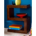 Sheesham 70cm Bookcase Uniquely Shaped Table Suitable For A Variety Of Uses Around The Home With