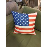 Flag cushion Stars and Stripes 430mm x 430mm