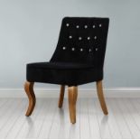 Crushed Velvet Chair Make a statement with this beautifully stylish Cocktail Chair. Perfect for a