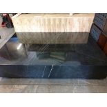 Block Black Marble Rectangular Coffee Table A Beautiful Coffee Table Especially In The Simplicity