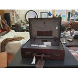 Drake Briefcase Cigar Leather Stunning Timothy Oulton Briefcase Perfect For Retail Displays. A Piece