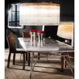 Airfoil Spitfire Dining Table The Airfoil Dining Table Hovers Over The Ground A Perfect Platform For