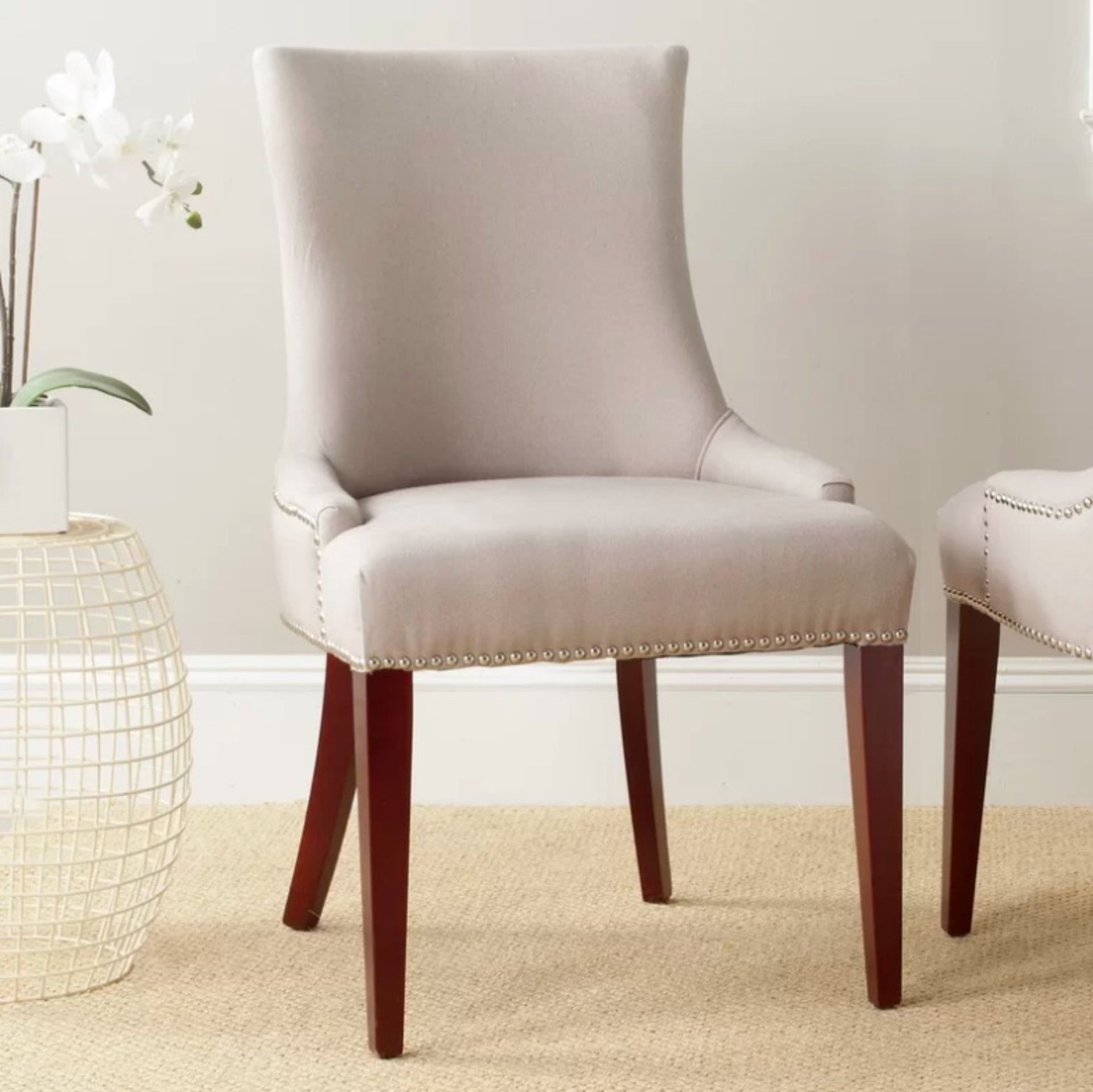 Cees Dining Chair Set of 2 This upholstered dining chair is perfect for your dining room or as a