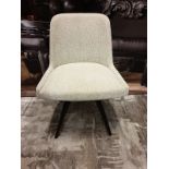 3 X Riccardo Rivoli Cream Chair 57 X 46 X 83