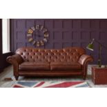 York 3 seater leather sofa is the perfect sofa for when you want to put your feet up and relax.