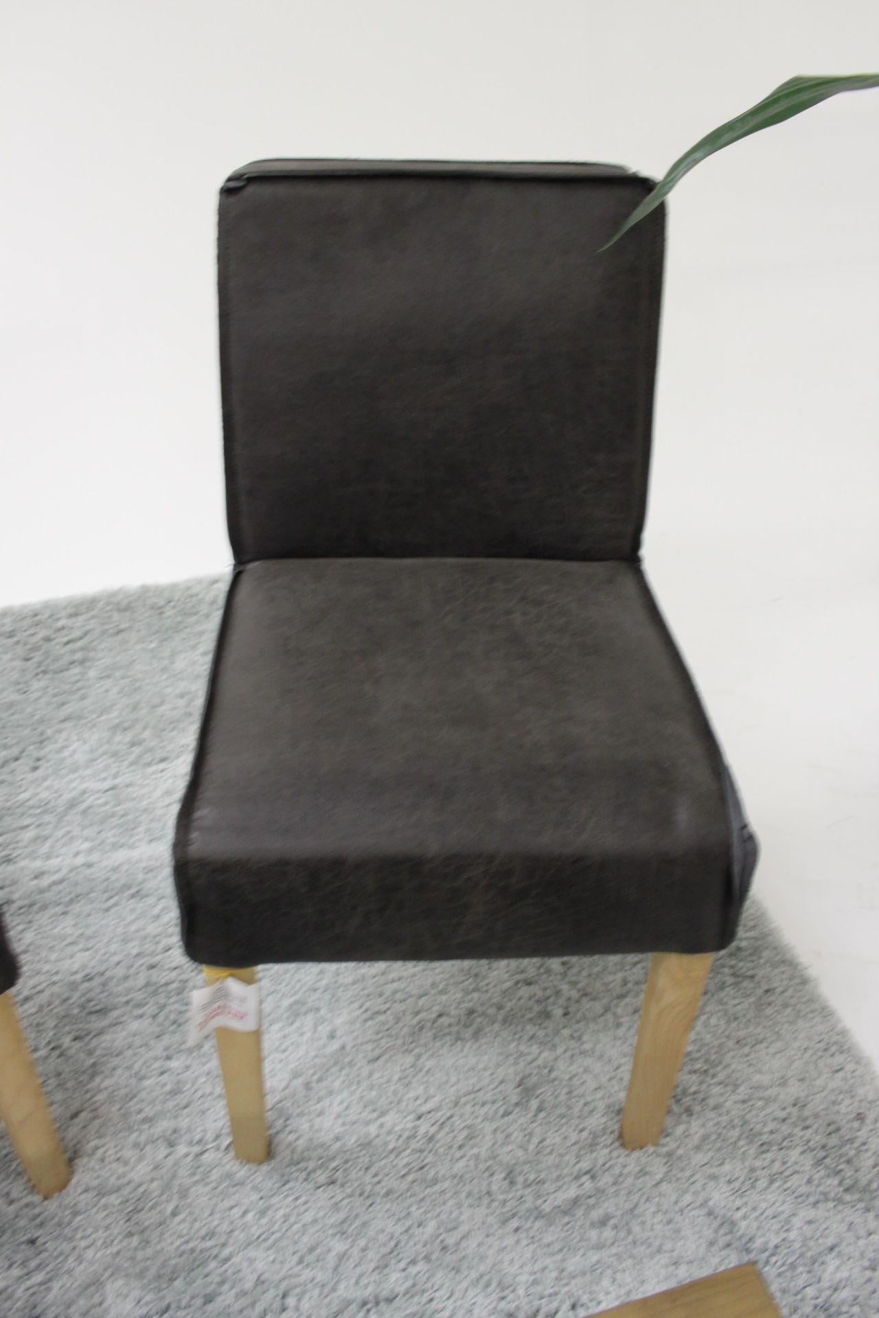 Rocco Dining Chair Colorado Leather Anthracite A Stunning Solid Constructed Chair That Is Finished