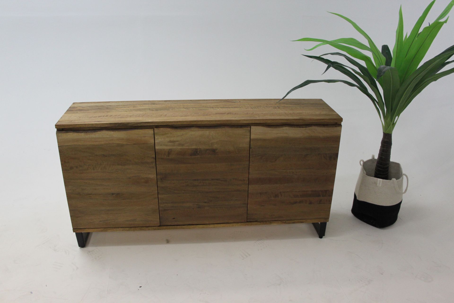 Richmond Live Edge Sideboard Made From Acacia Wood With A Live Edge Wood Top Natural Wood Grain Is - Image 2 of 3