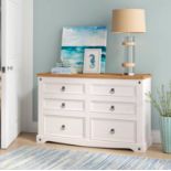 Elements Waxed Chest All the elements of the 6 Drawer Chest captured in a gorgeous whitewashed wax