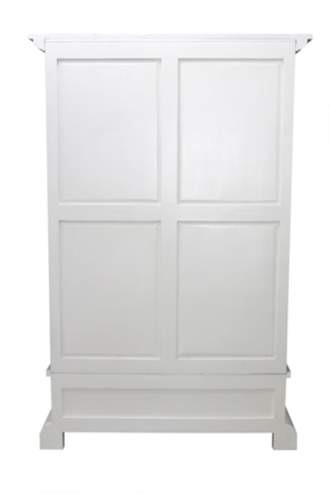 Cottonwood Wardrobe 2 Door Antique White The Cottonwood Finish Adds A Fresh And Tranquil Appeal To - Image 3 of 4